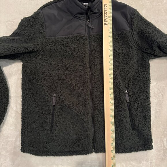 32 Degrees Heat Dark Grey Fleece Zip Up Jacket Ultrasoft Boys Large 14/16 - Picture 4 of 6